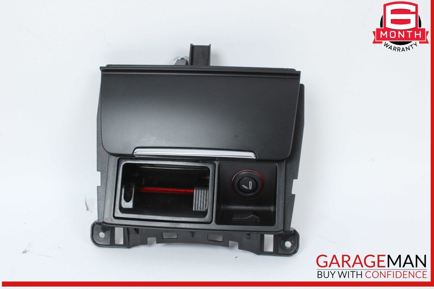 09-16 Audi A4 Front Center Console Ashtray Ash Tray Lighter Storage Trim OEM