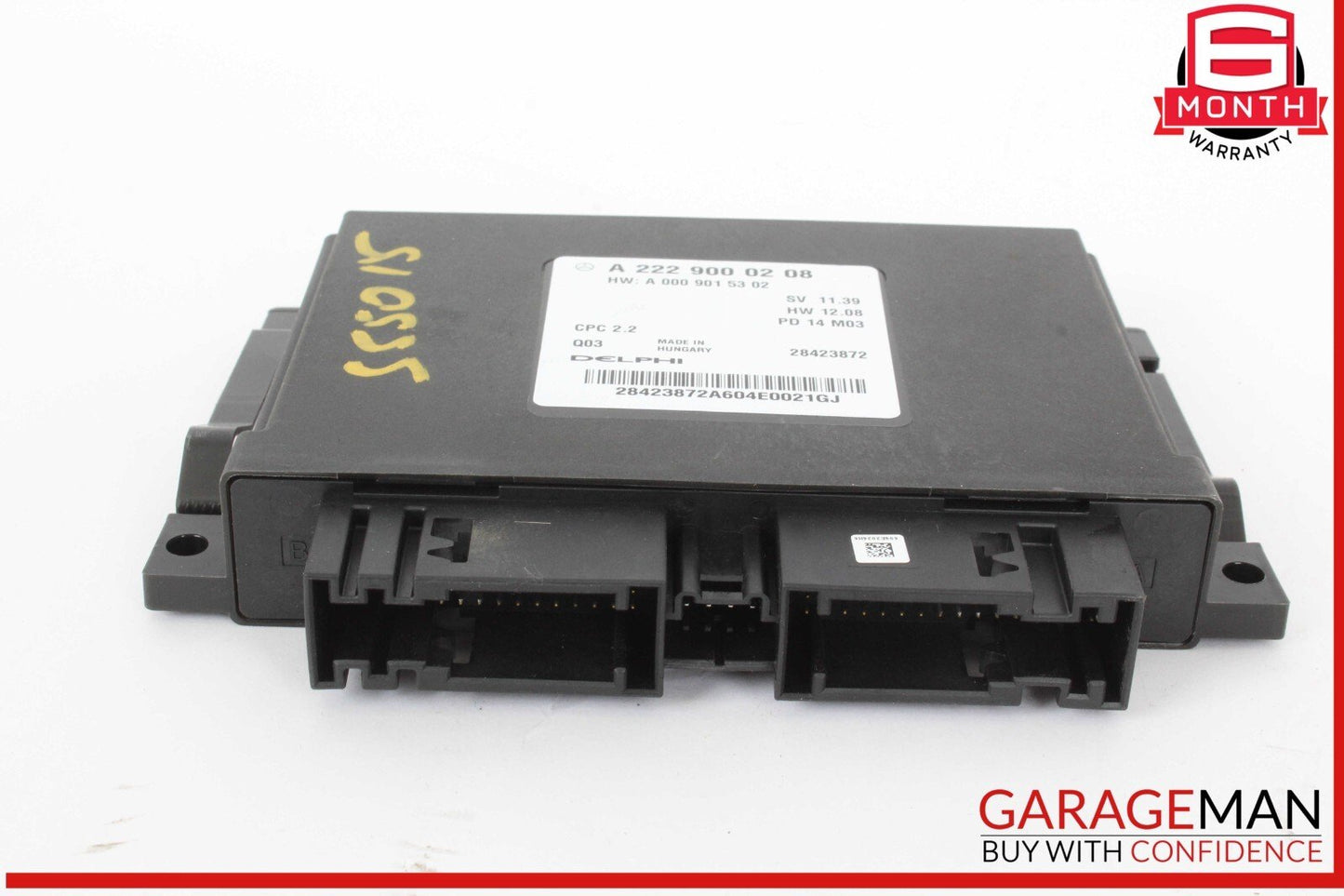14-15 Mercedes W222 S550 S63 AMG Transmission Control Unit TCU 2229008108 OEM