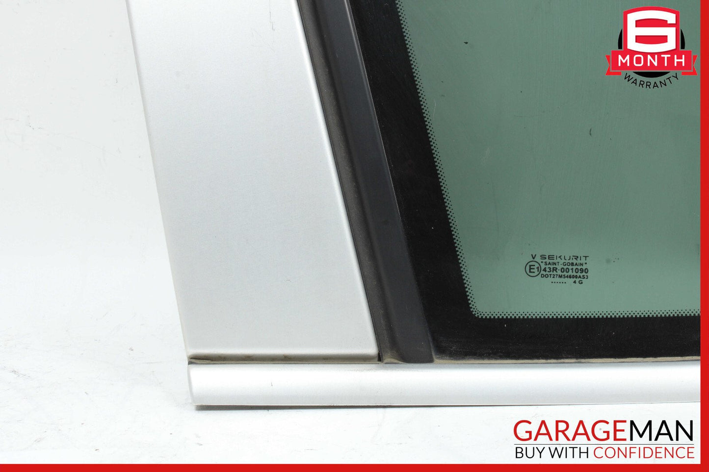 03-06 Porsche Cayenne 955 Rear Left Driver Side Quarter Window Glass OEM