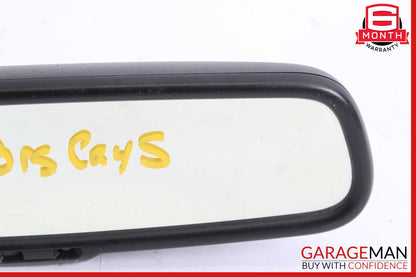 03-06 Porsche Cayenne S 955 Interior Top Upper Rear View Mirror Black OEM