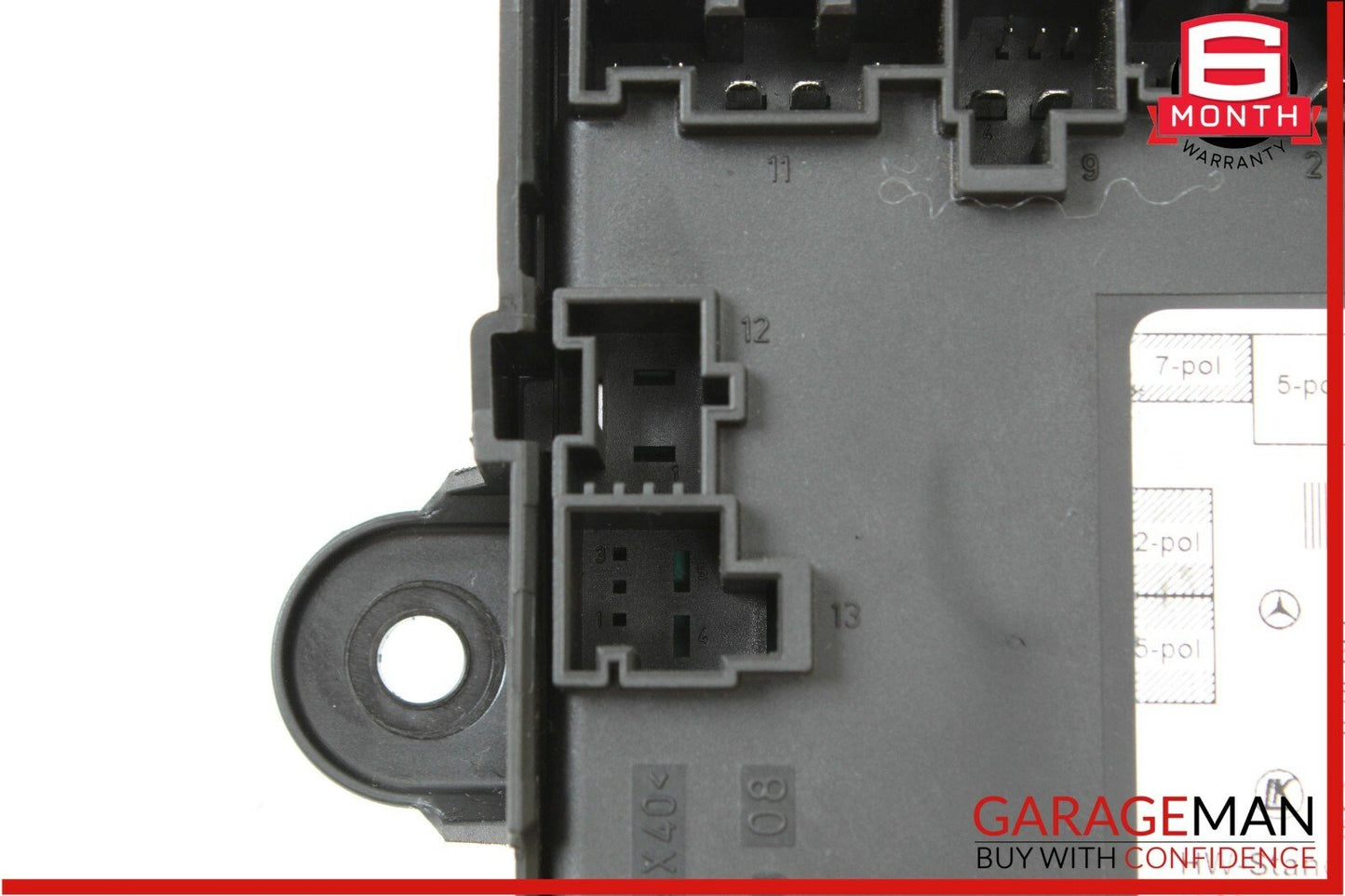 07-13 Mercedes W221 S600 S63 AMG Rear Right / Left Side Door Control Module OEM