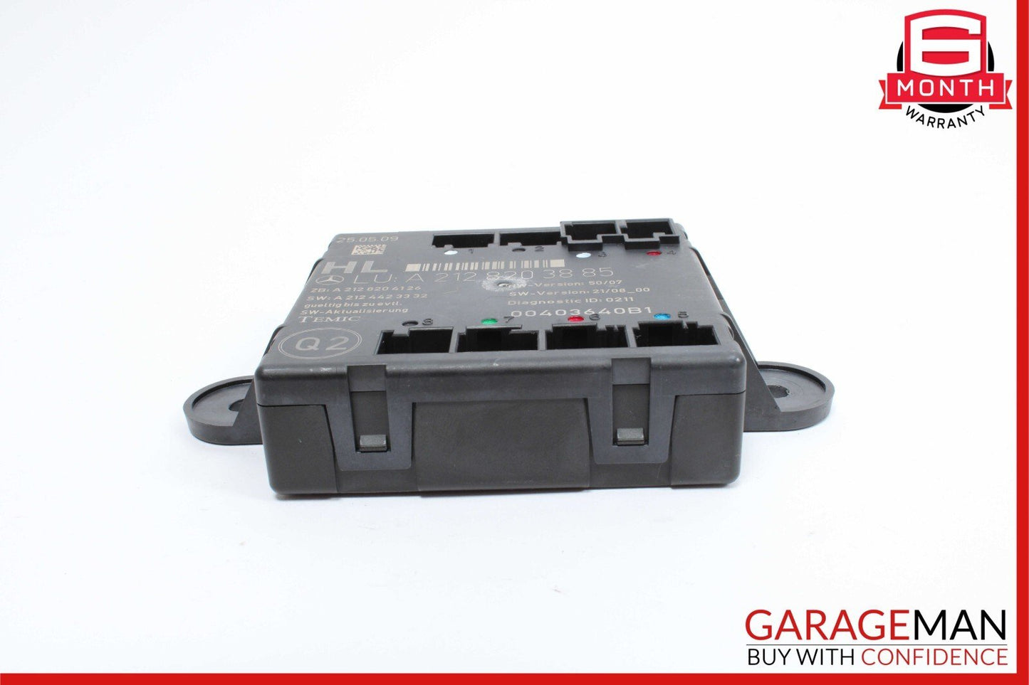 08-15 Mercedes W204 C300 C350 Rear Left Side Door Control Module 2128203885 OEM