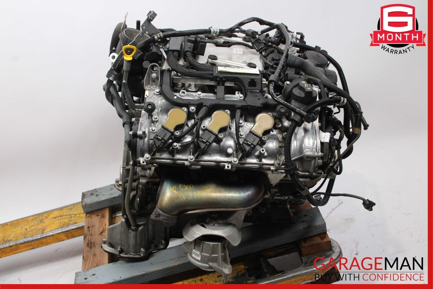 06-11 Mercedes W204 C300 SLK280 3.0L M272 RWD Engine Motor Block Assembly 272947