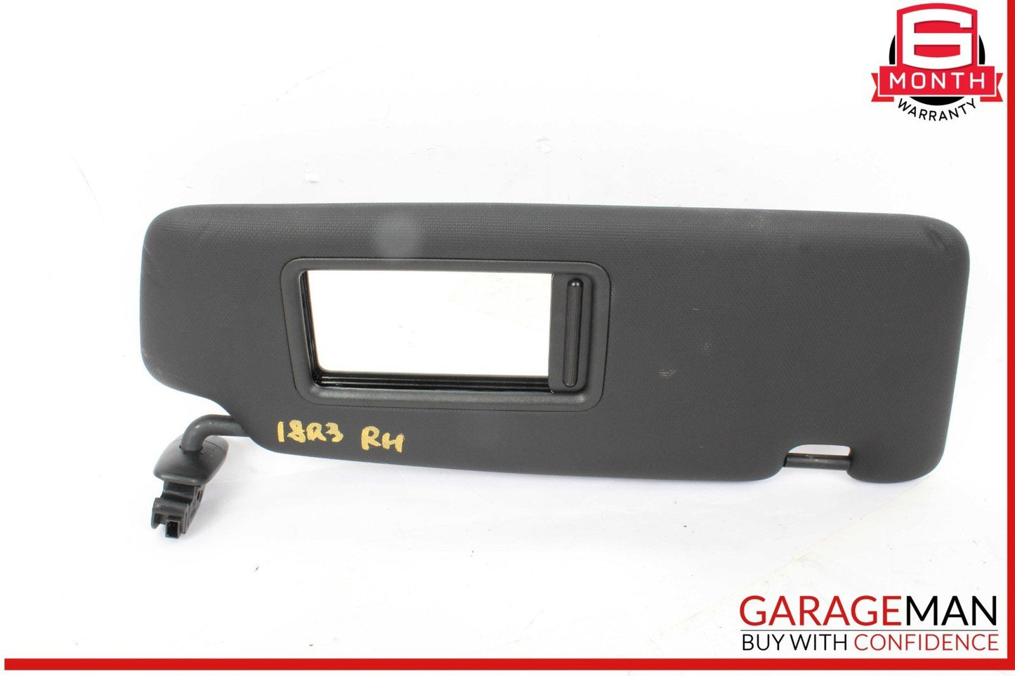 15-18 Audi Q3 Front Right Passenger Side Sun Visor Sunvisor Black 8K0857552 OEM