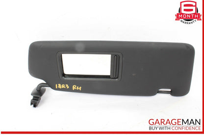 15-18 Audi Q3 Front Right Passenger Side Sun Visor Sunvisor Black 8K0857552 OEM
