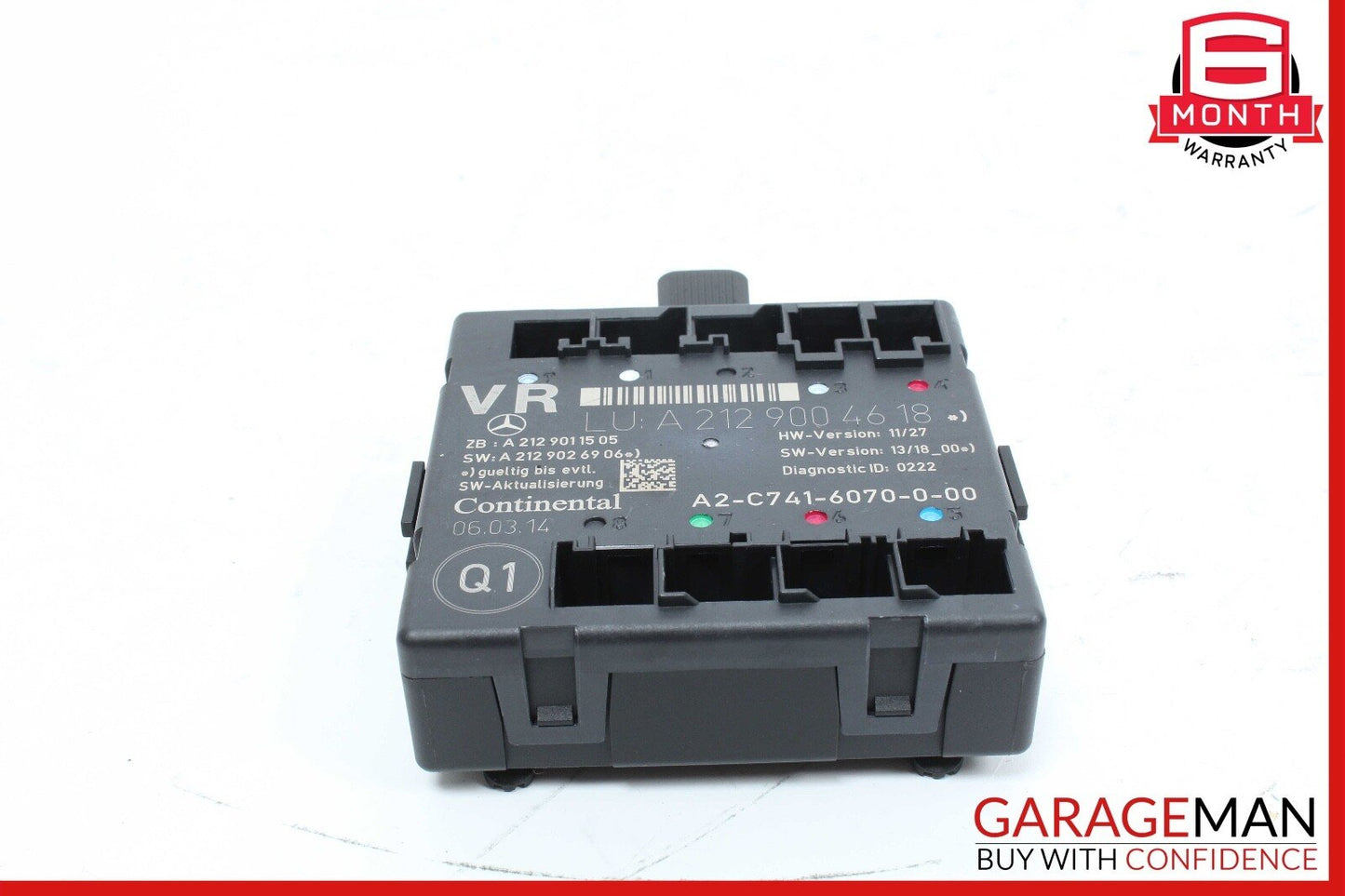 08-18 Mercedes W204 C250 Front Right Passenger Side Door Control Module OEM