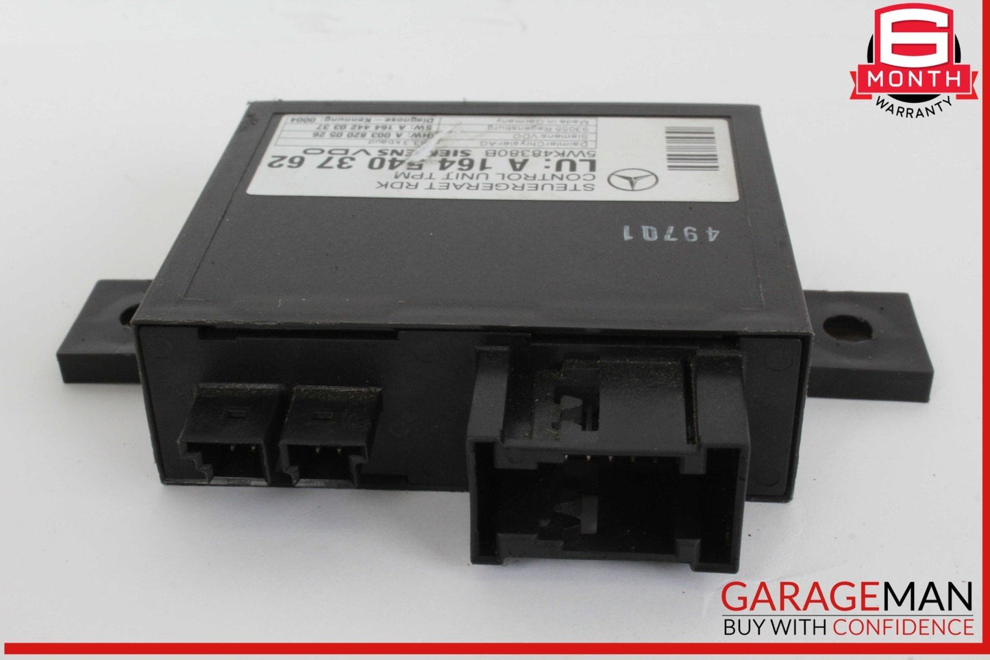 06-13 Mercedes X164 GL550 ML350 R350 TPMS Tire Pressure Control 1645403762 OEM