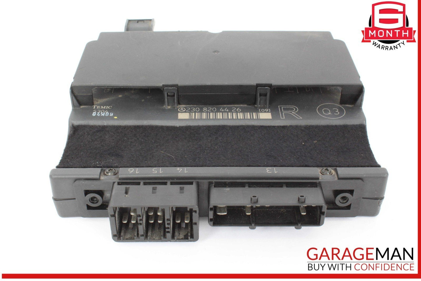 03-06 Mercedes R230 SL500 SL55 AMG Under Seat Control Module Right Side OEM