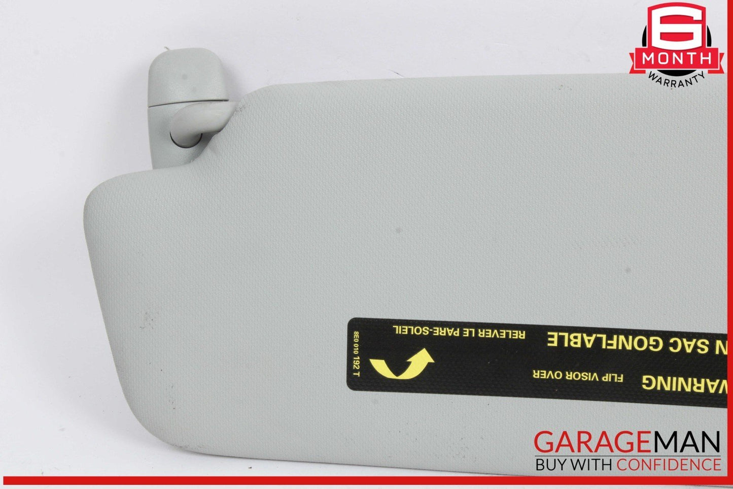 09-17 Audi Q5 A4 A5 S4 S5 Front Right Passenger Side Sun Visor 8U0857552F OEM