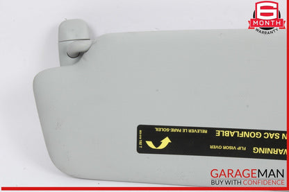 09-17 Audi Q5 A4 A5 S4 S5 Front Right Passenger Side Sun Visor 8U0857552F OEM