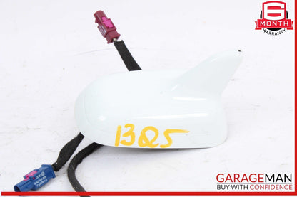 13-17 Audi Q5 Rear Roof Upper Exterior Shark Fin Antenna 8R0035503G White OEM
