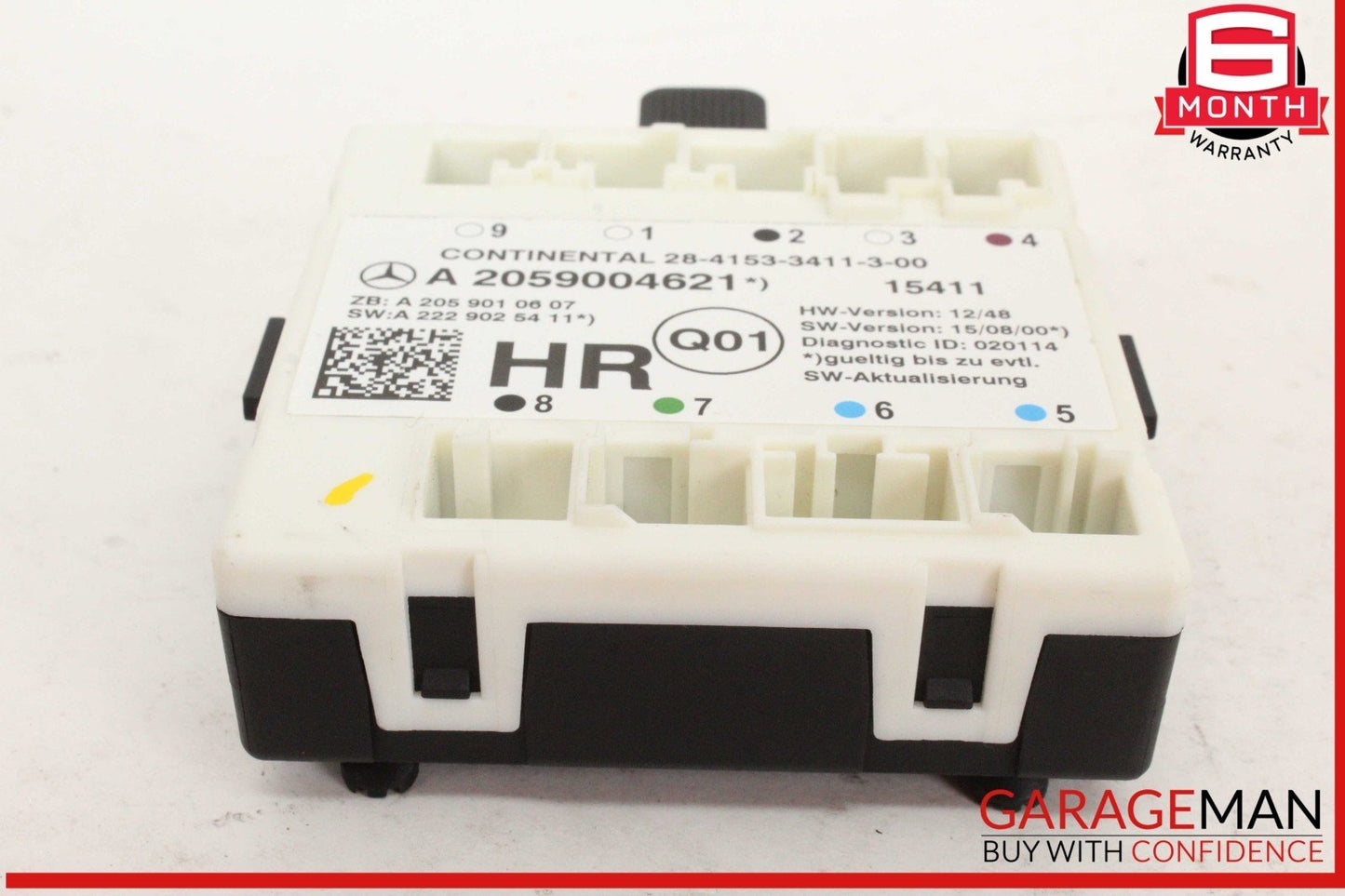 15-20 Mercedes W205 C300 Rear Right Passenger Side Door Control Module Unit OEM
