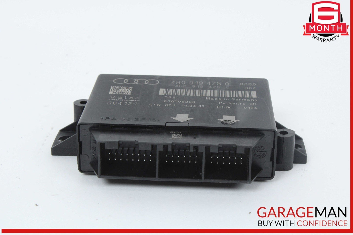 12-18 Audi A7 Park Parking Assist Control Module Unit 4H0919475J OEM