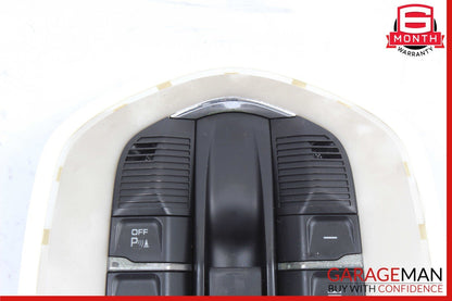 10-16 Porsche Panamera 970 Front Overhead Console Dome Light Sunroof Switch