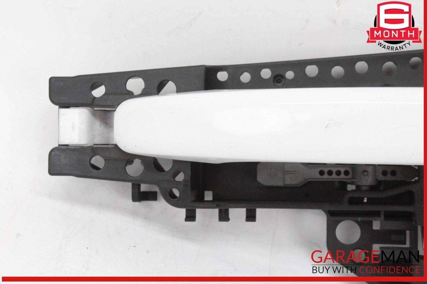 09-16 Audi A4 A5 Rear Left Driver Side Exterior Door Handle White 8T0837885A OEM