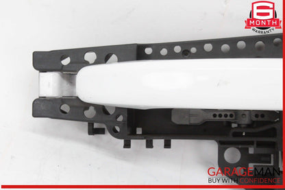 09-16 Audi A4 A5 Rear Left Driver Side Exterior Door Handle White 8T0837885A OEM