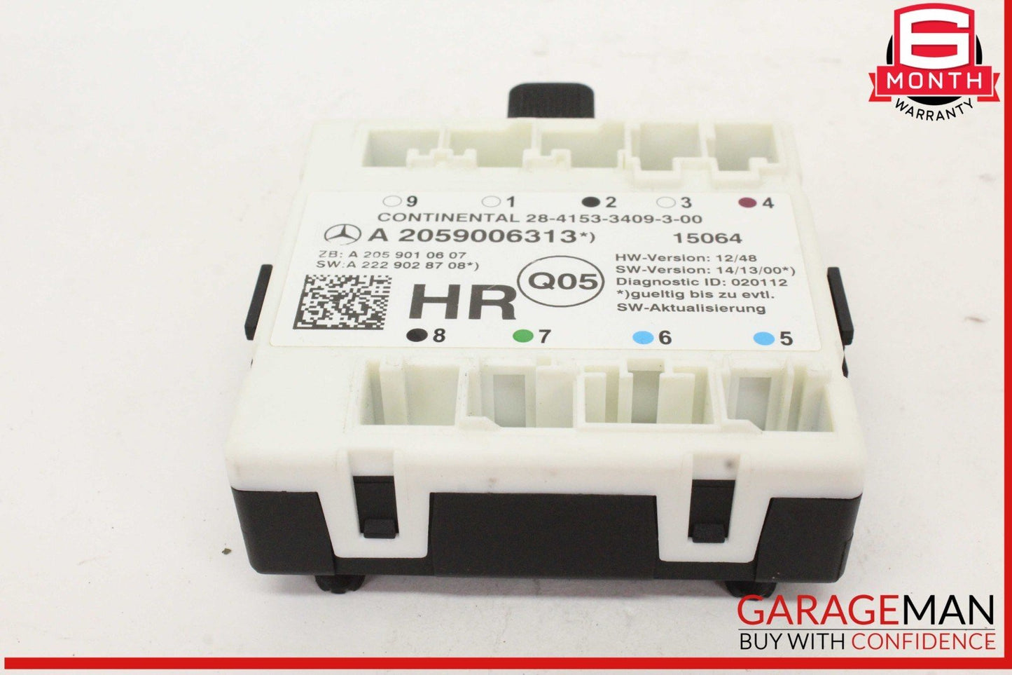 15-18 Mercedes W205 C300 Rear Right Passenger Side Door Control Module Unit OEM