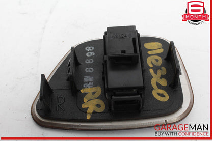 98-02 Mercedes W210 E320 4MATIC Rear Right Passenger Side Window Switch Trim OEM