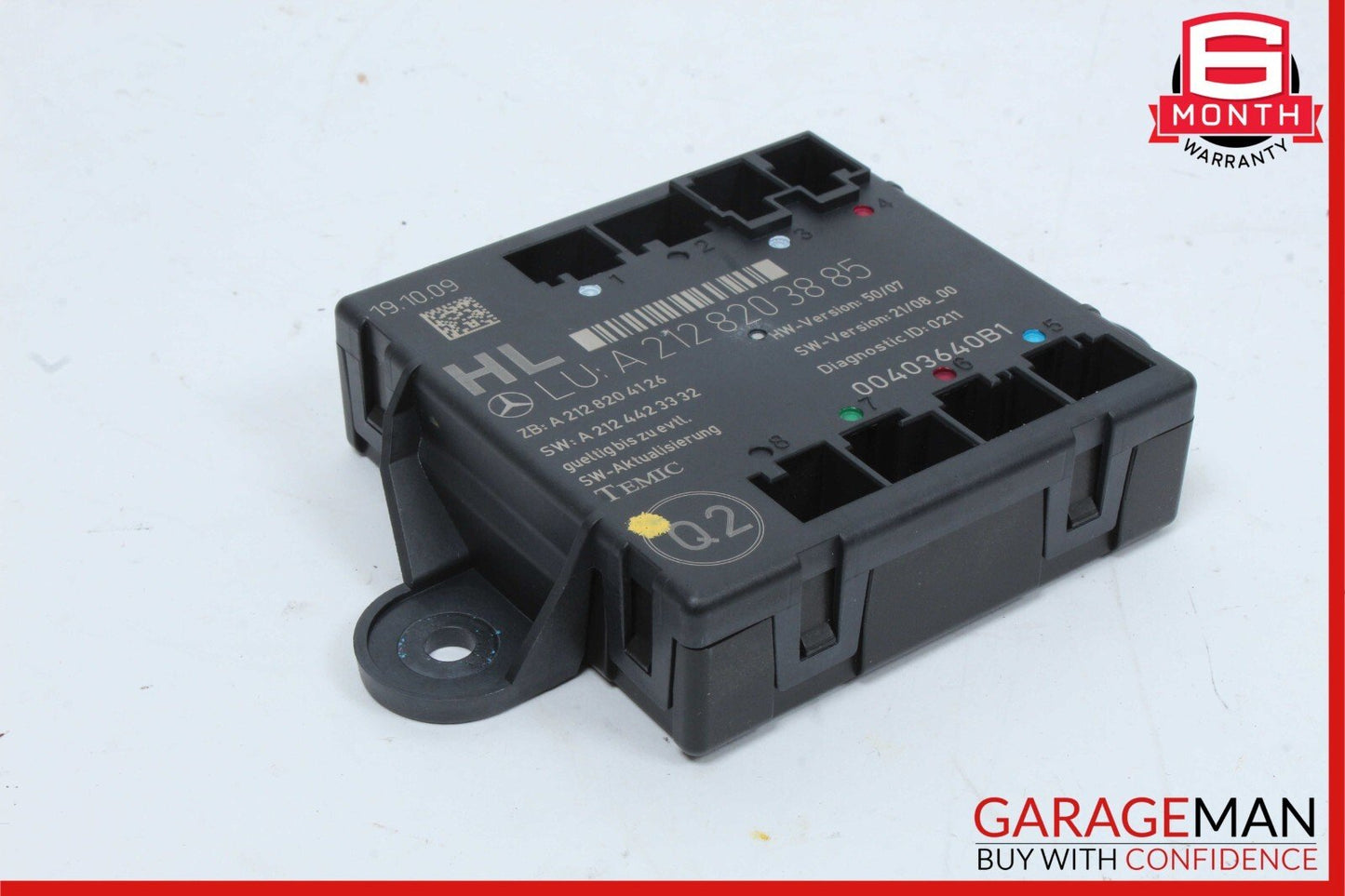 08-18 Mercedes C300 E350 CLS550 Rear Left Side Door Control Module Unit