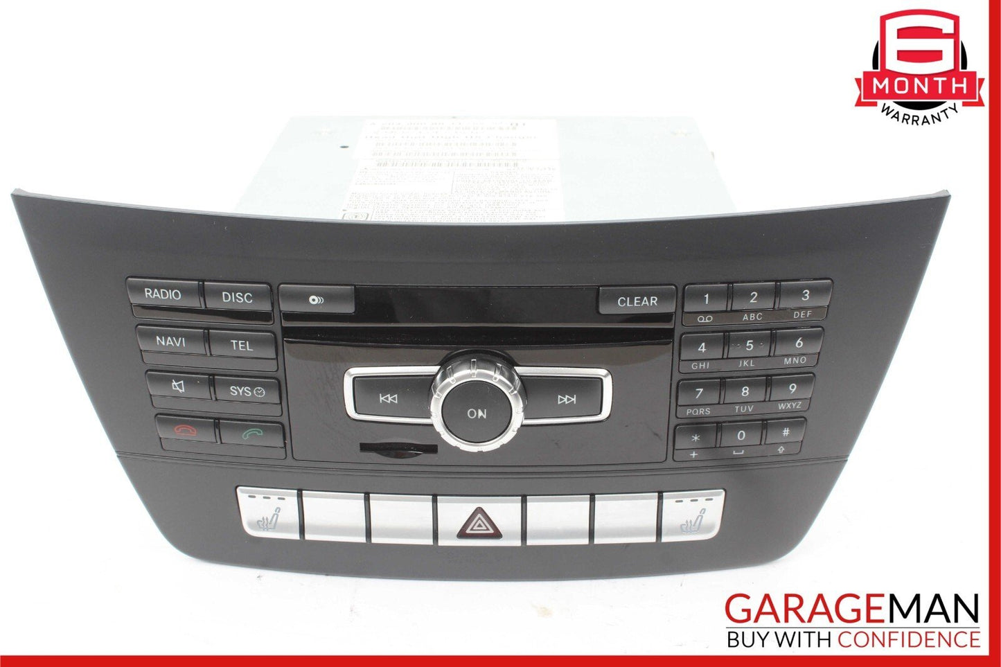 12-14 Mercedes W204 C250 C300 Navi Navigation Comand Head Unit DVD CD Audio OEM