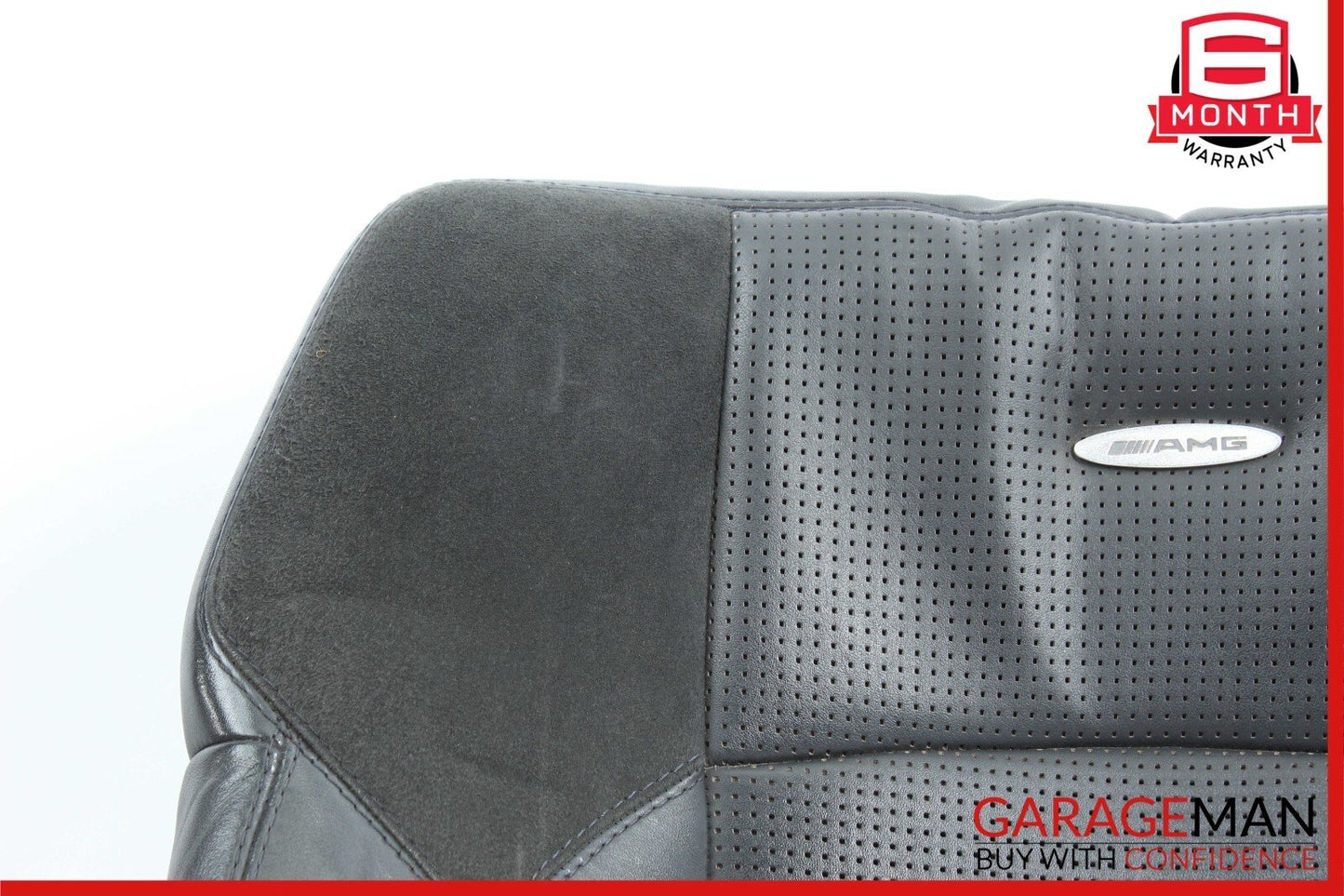 07-09 Mercedes W211 E63 AMG Front Left Driver Side Top Upper Seat Cushion Black