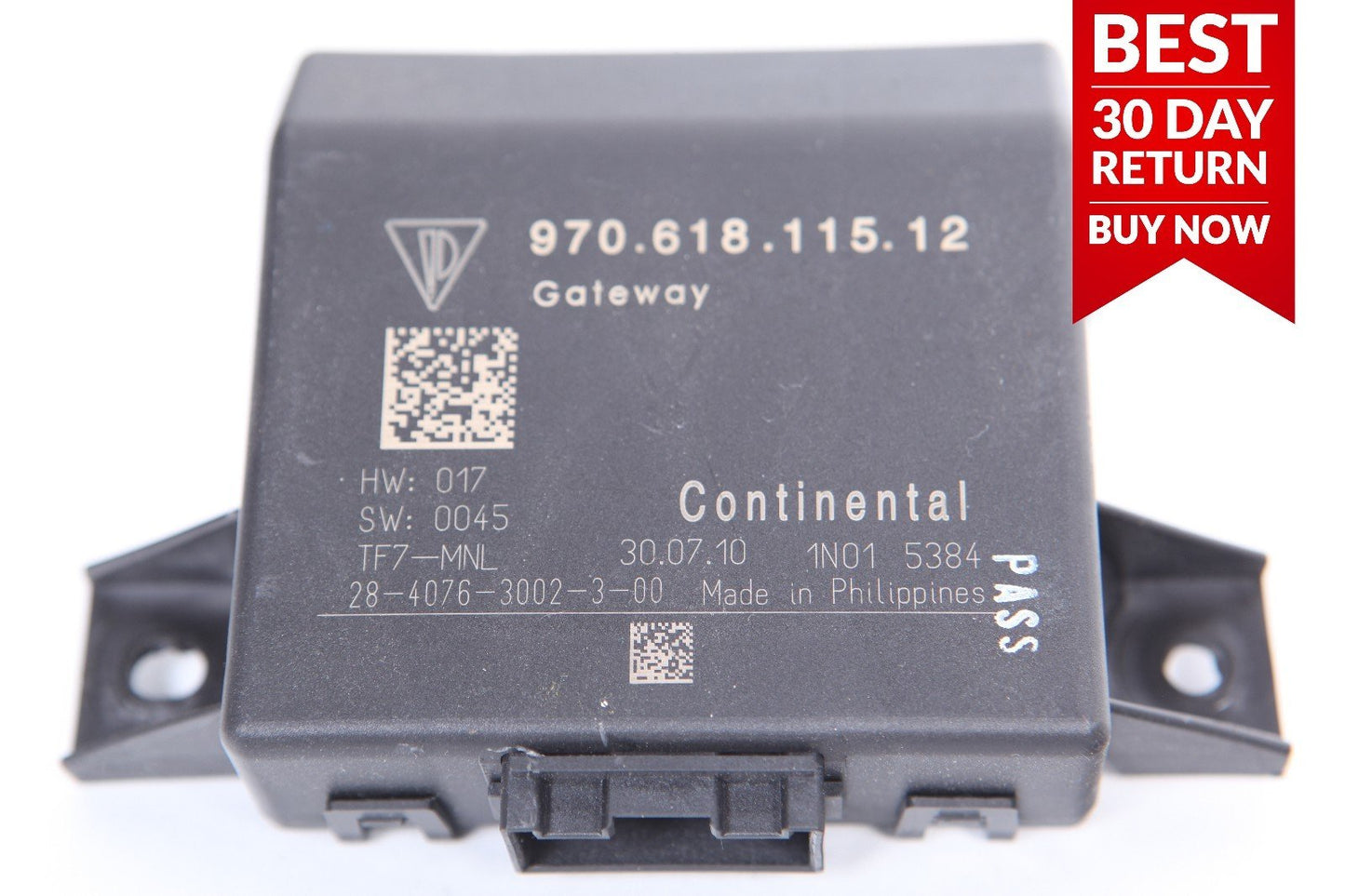 10-15 Porsche Panamera 970 Continental Gateway Control Module 97061811512 A28