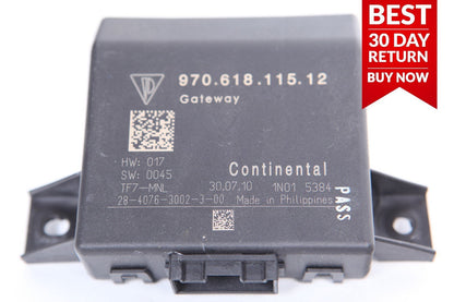 10-15 Porsche Panamera 970 Continental Gateway Control Module 97061811512 A28
