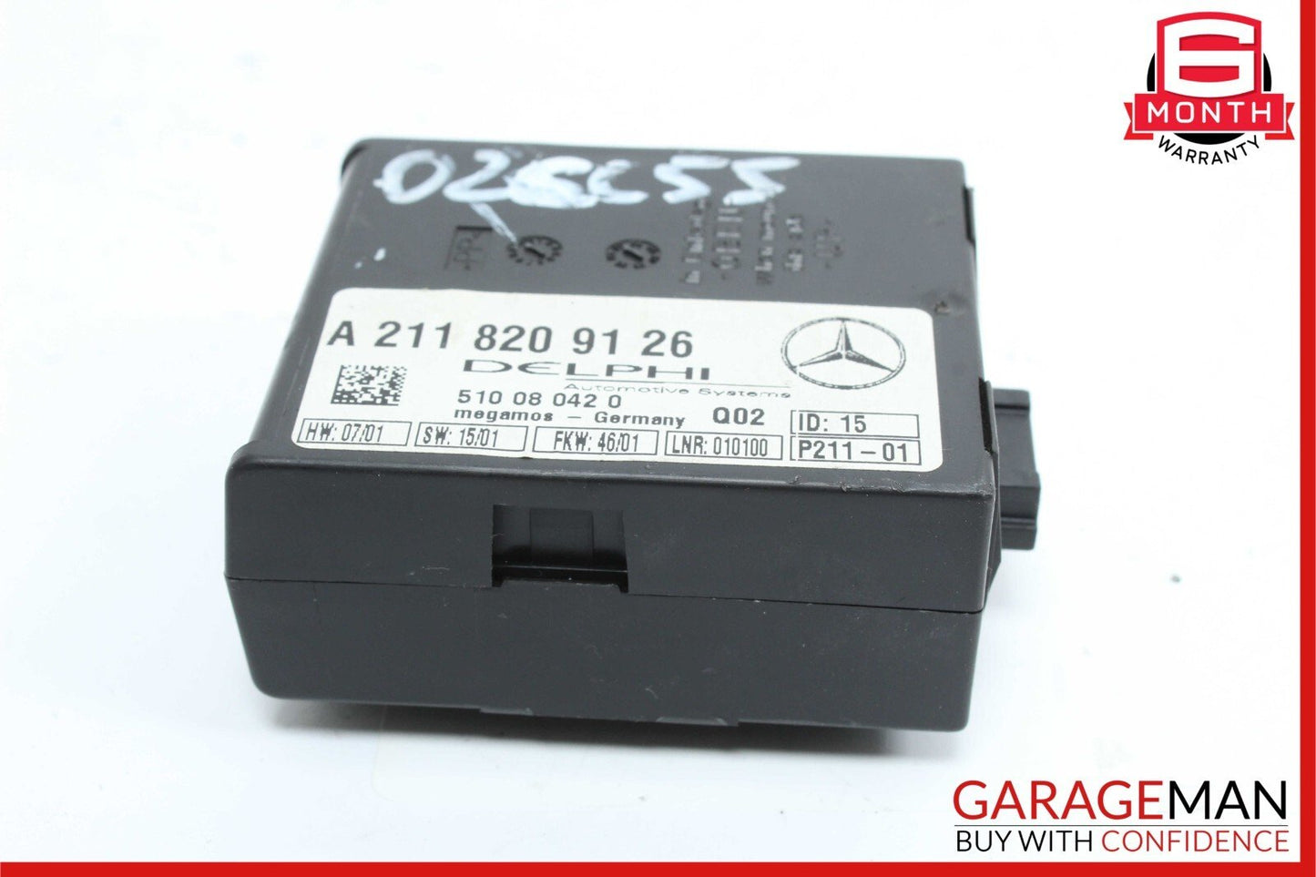 00-08 Mercedes W215 CL55 AMG CL500 CL600 Alarm Control Module 2118209126 OEM