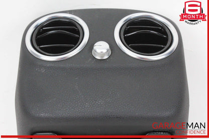 15-20 Mercedes W205 C300 C350e Rear Center Console A/C Air Vent Assy Black OEM