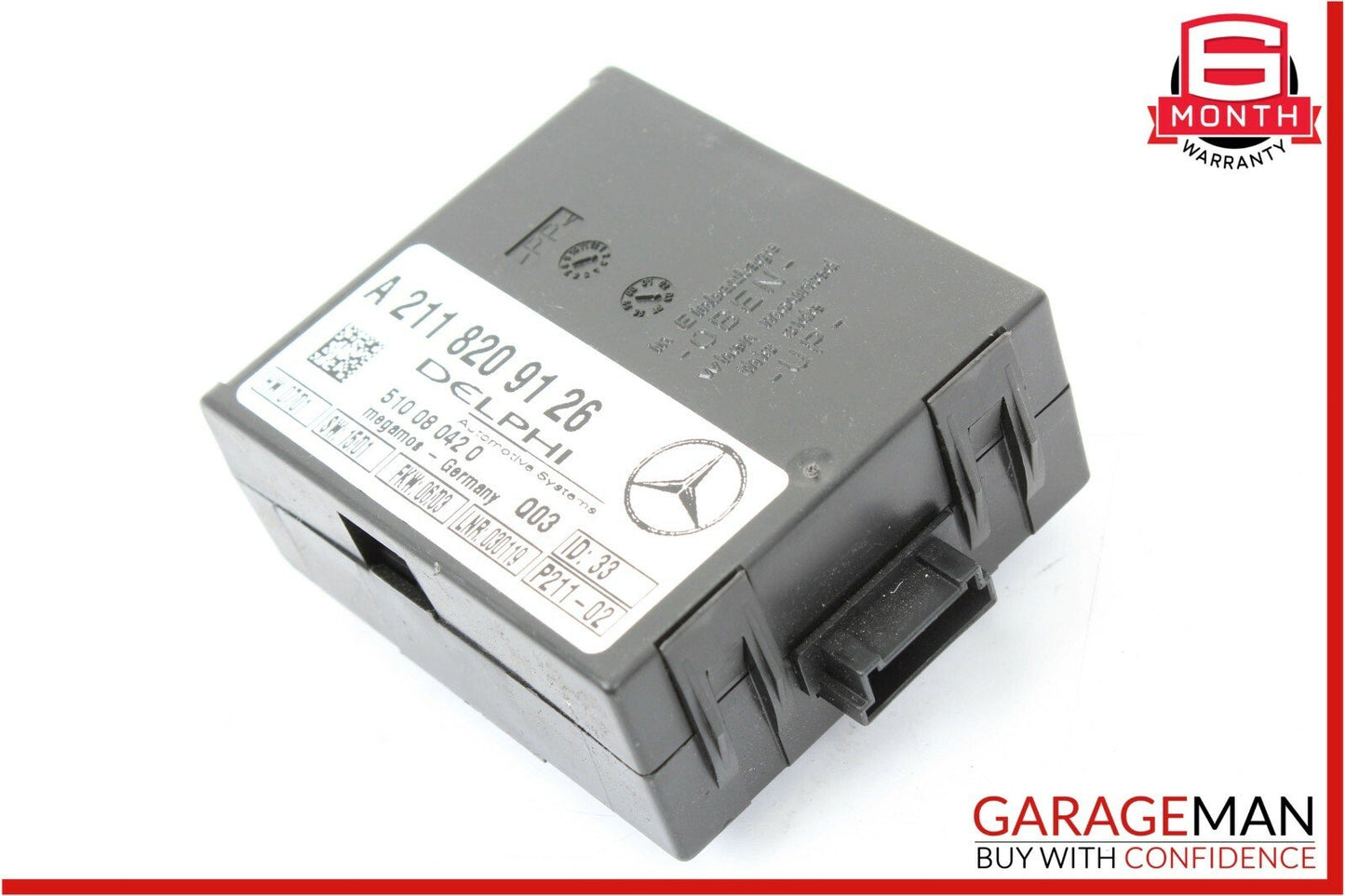 Mercedes R230 SL500 C230 CLK320 Anti Theft Alarm Module 2118209126 OEM