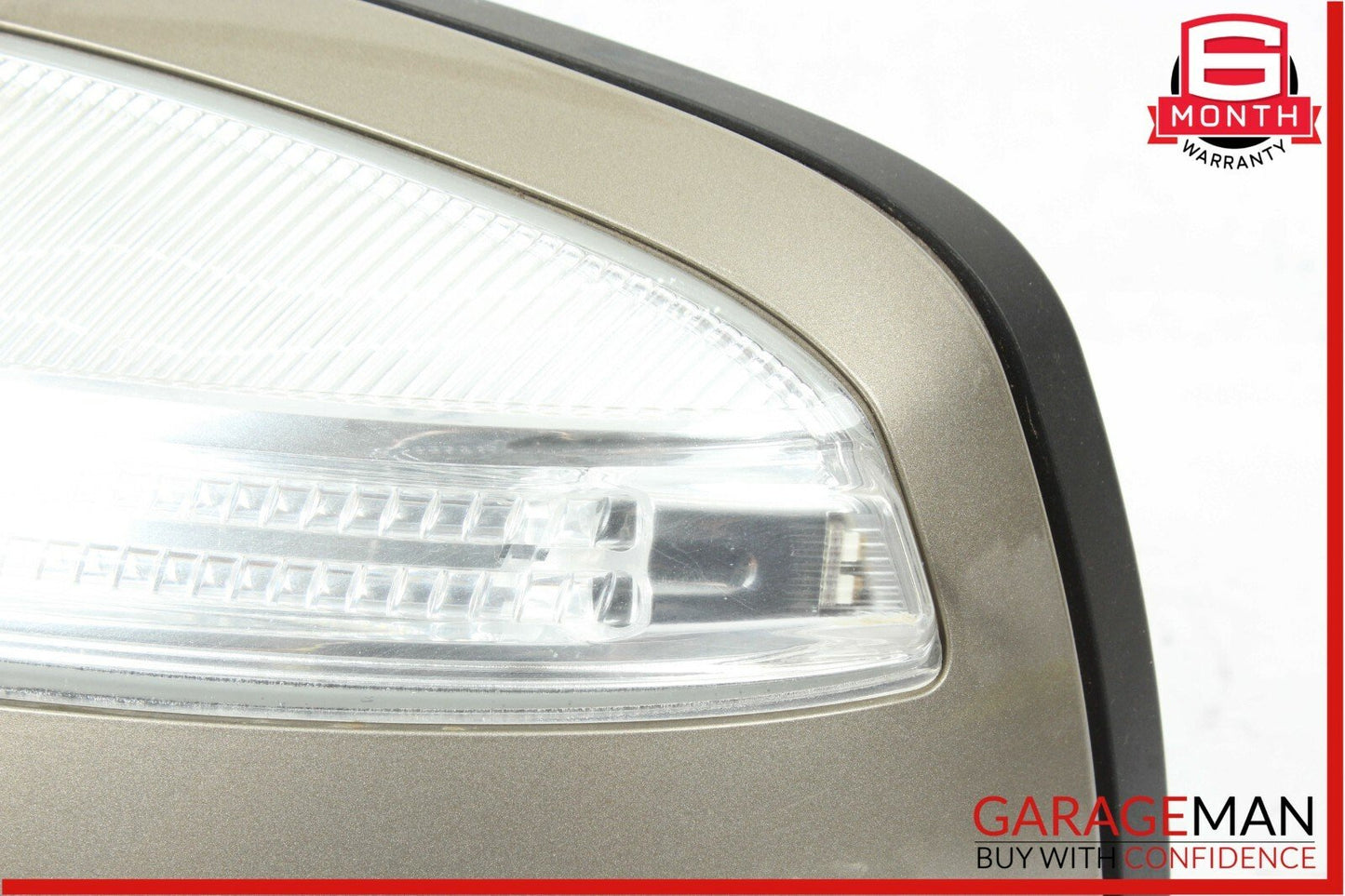 08-09 Mercedes W204 C300 C63 AMG Front Left Side Mirror Door Rear View Beige