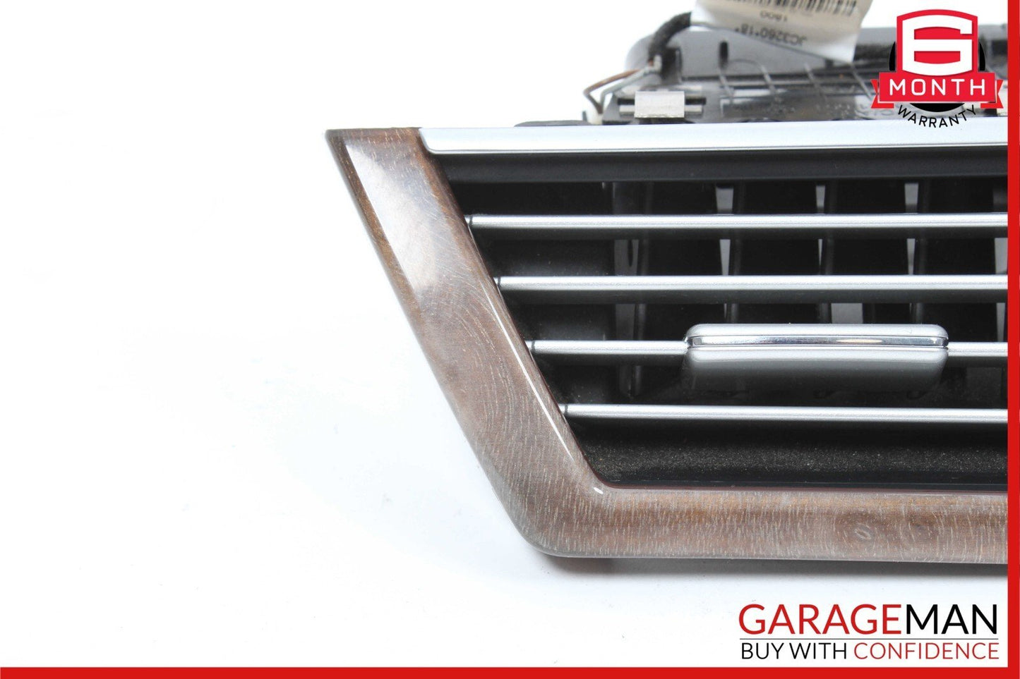 10-14 Mercedes W212 E350 E400 Dashboard Dash AC A/C Air Vent LeftÂ Trim Wood OEM