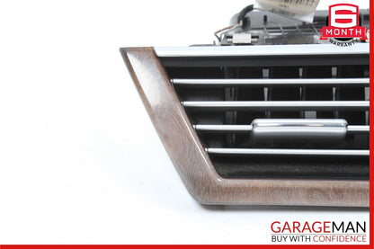 10-14 Mercedes W212 E350 E400 Dashboard Dash AC A/C Air Vent LeftÂ Trim Wood OEM