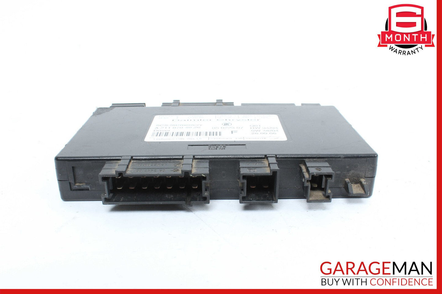 03-12 Mercedes W211 E350 R350 CLS550 SLK350 Seat Control Module Left Side OEM