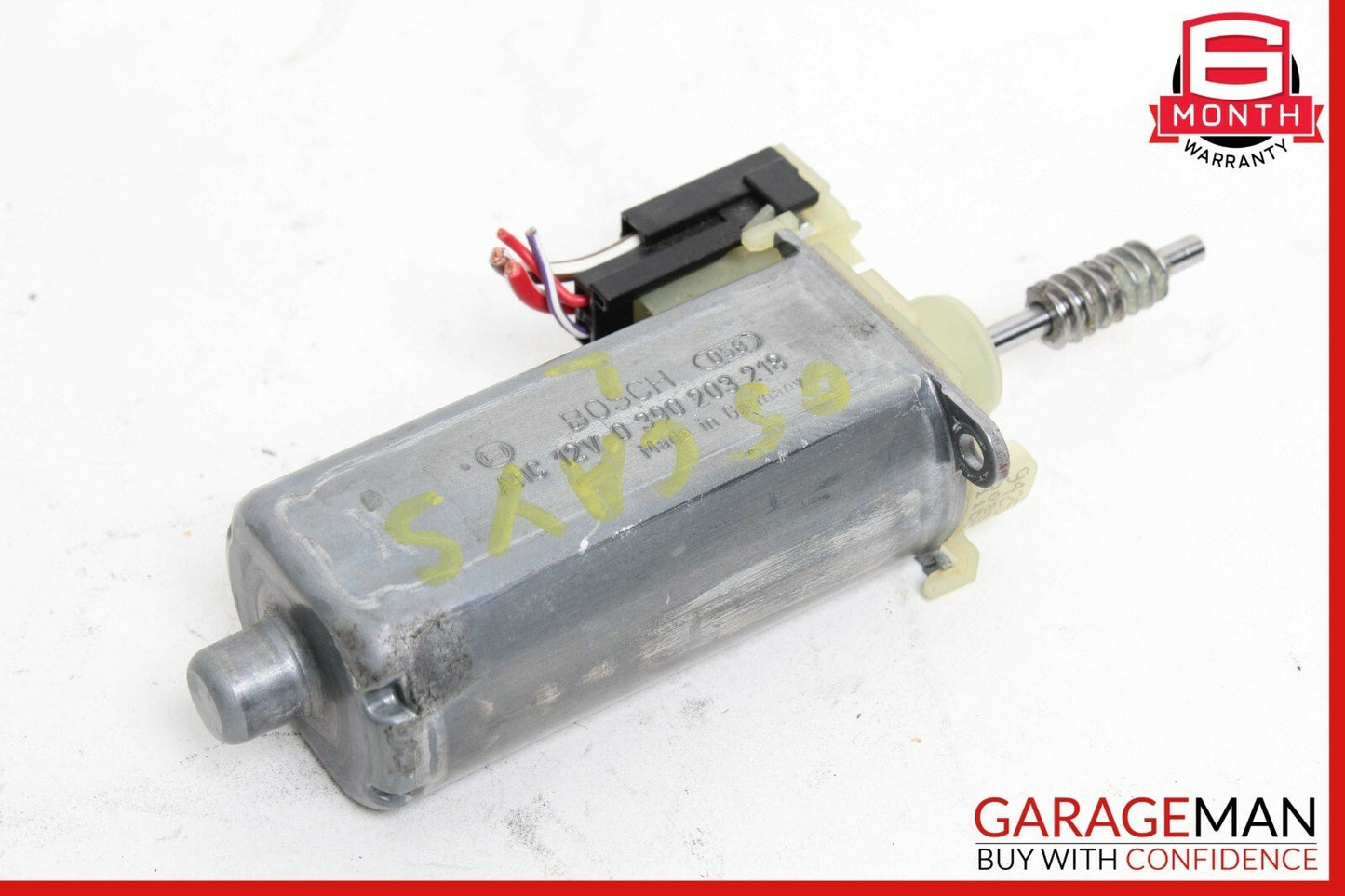 03-06 Porsche Cayenne 955 Front Left Driver Side Lower Seat Track Motor OEM