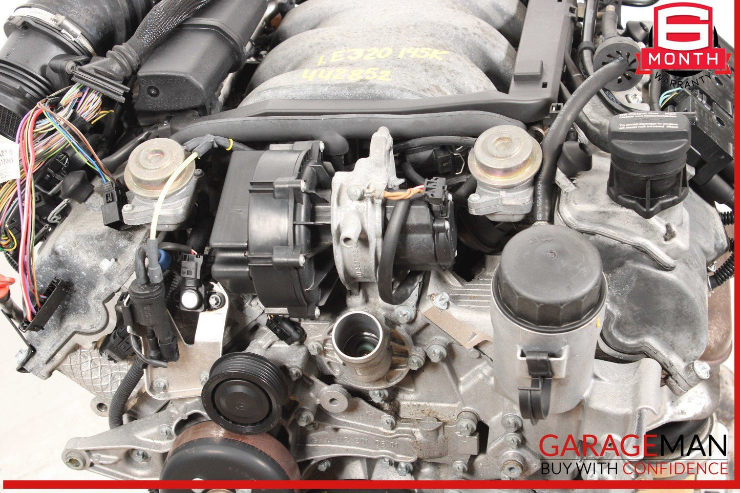 98-02 Mercedes W210 E320 3.2L V6 Engine Motor Block Assembly 145k
