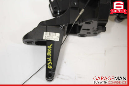 03-08 Mercedes R230 SL500 Right Convertible Hard Roof Top Hinge Frame Assembly