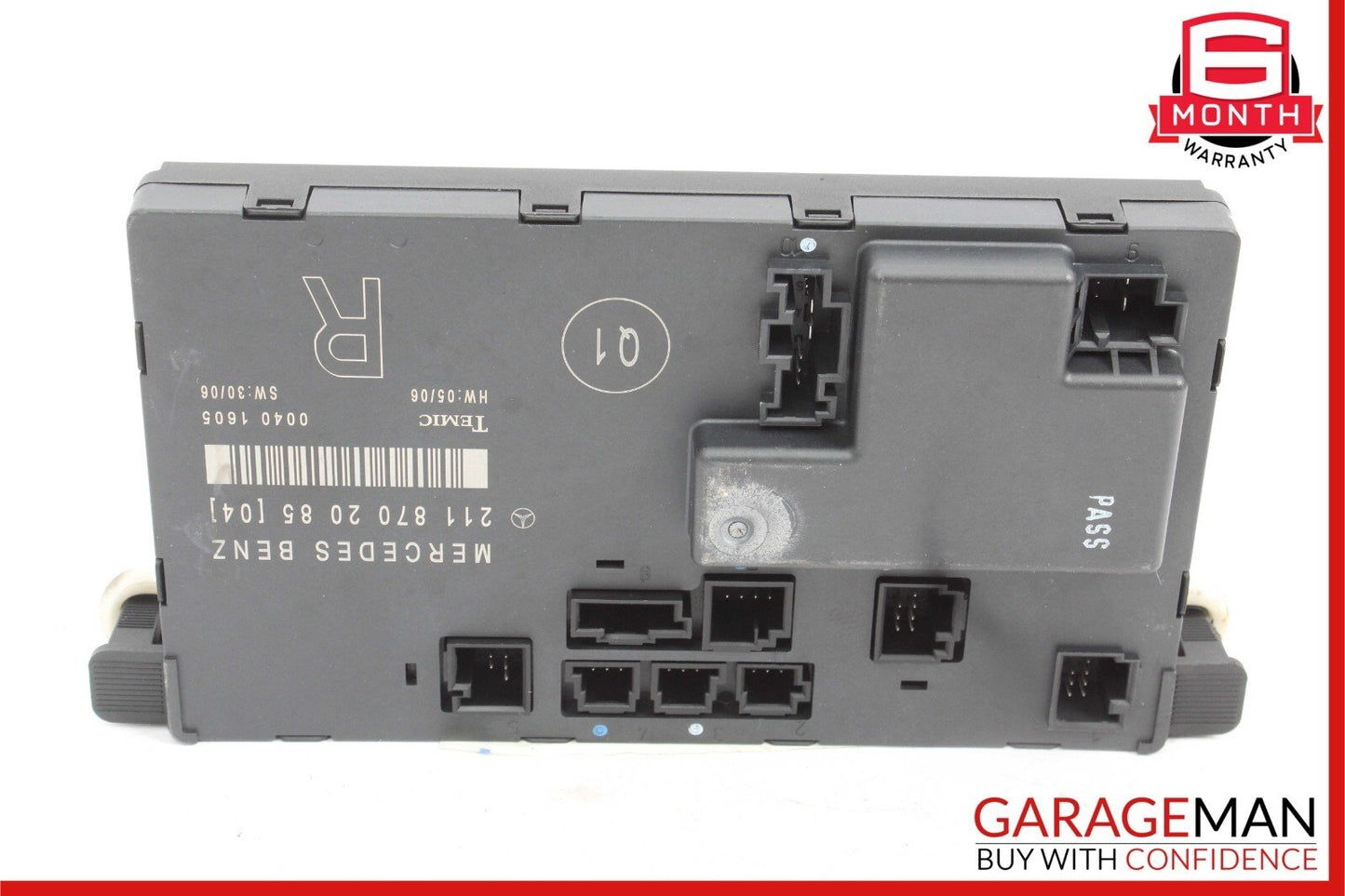 03-09 Mercedes W211 E320 E350 E500 E63 Front Right Side Door Controller Module