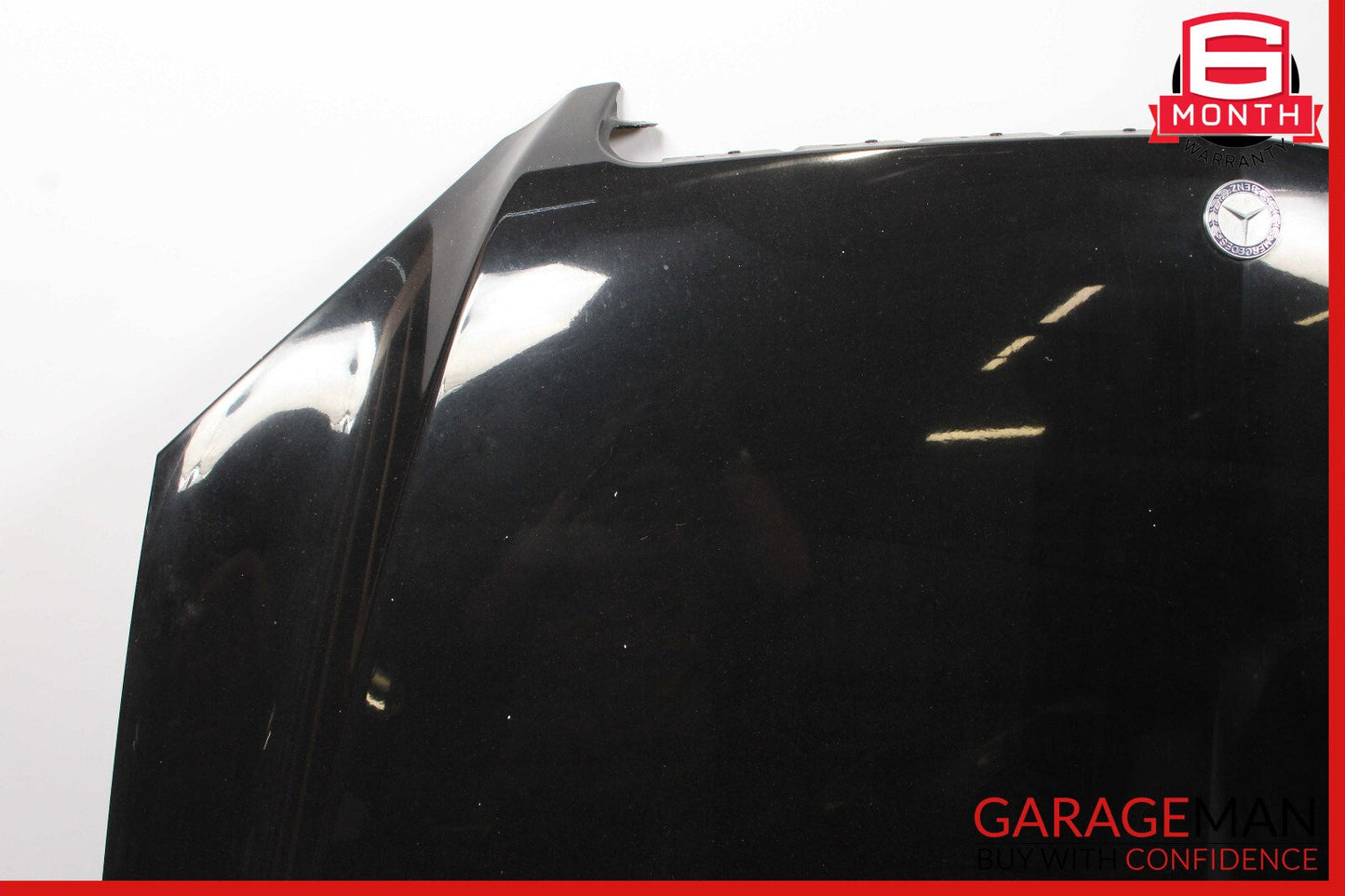 07-13 Mercedes W221 S550 Front Hood Bonnet Cover Panel Assembly Black OEM