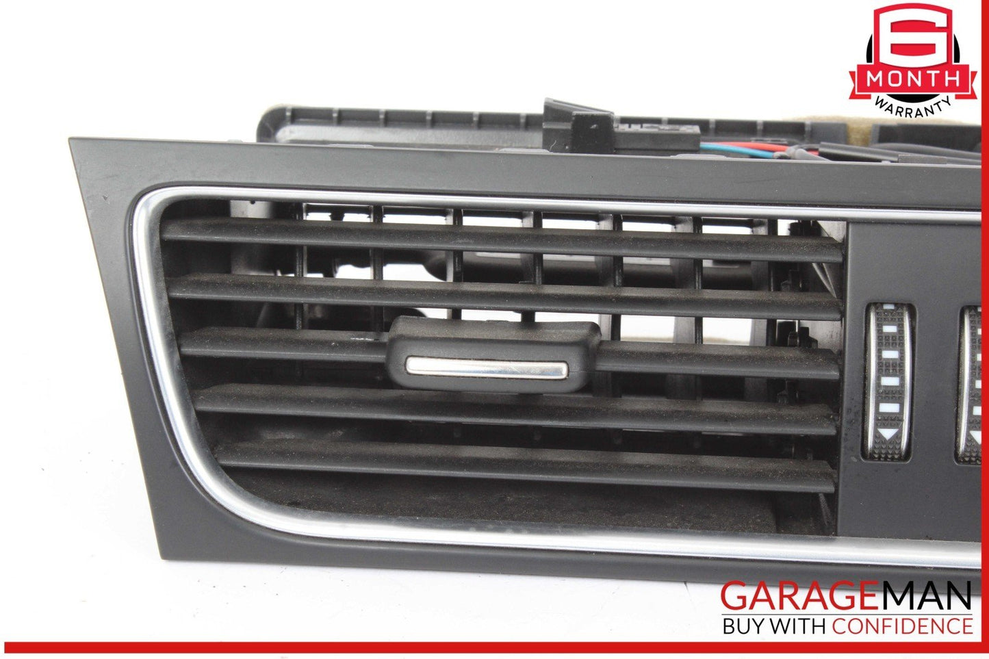 09-16 Audi A4 S4 Front Center Dash Dashboard AC A/C Air Vent Trim Grille Panel