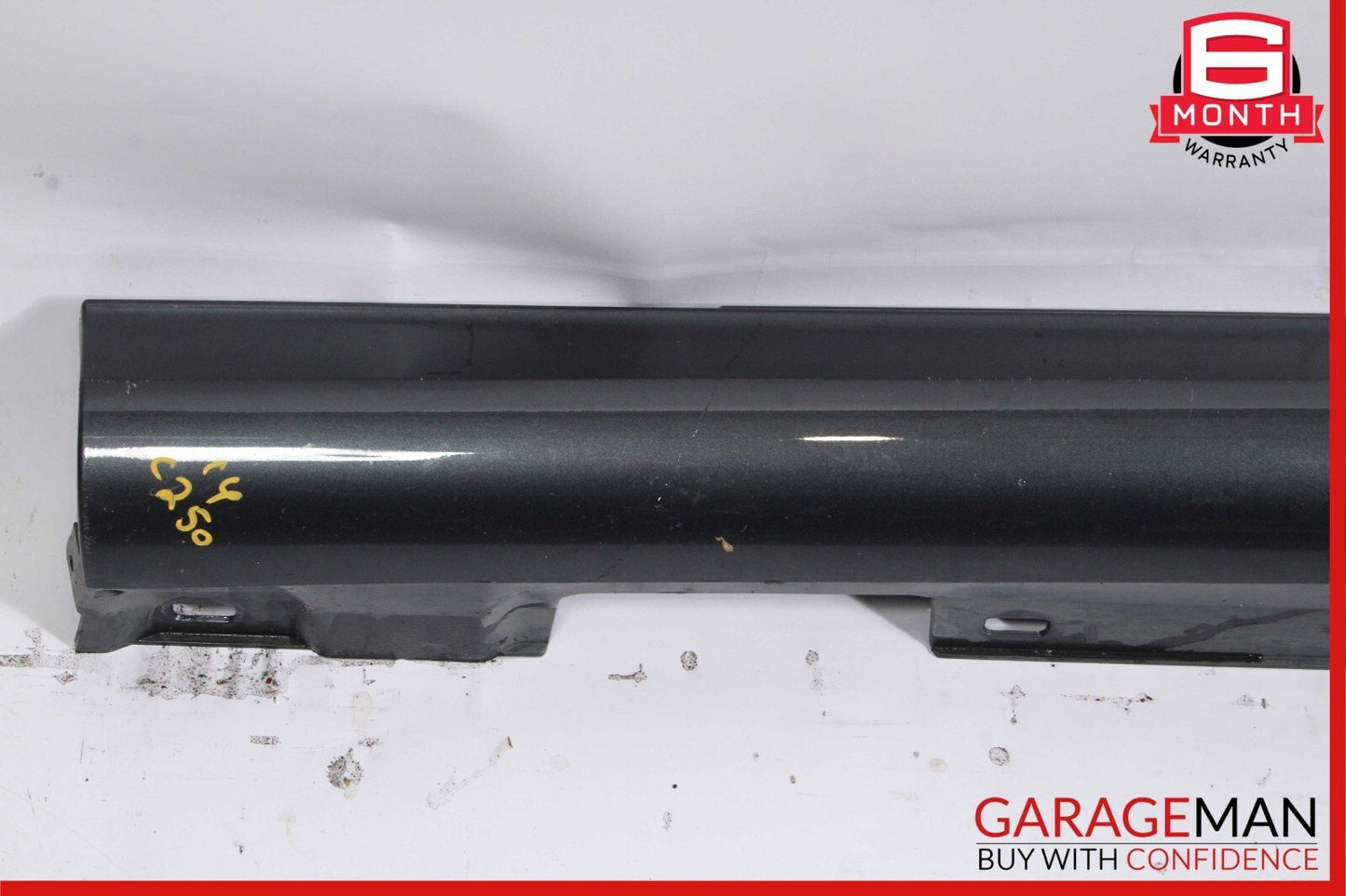 12-14 Mercedes W204 C250 C350 Coupe Sport Left Side Skirt Rocker Moulding Gray
