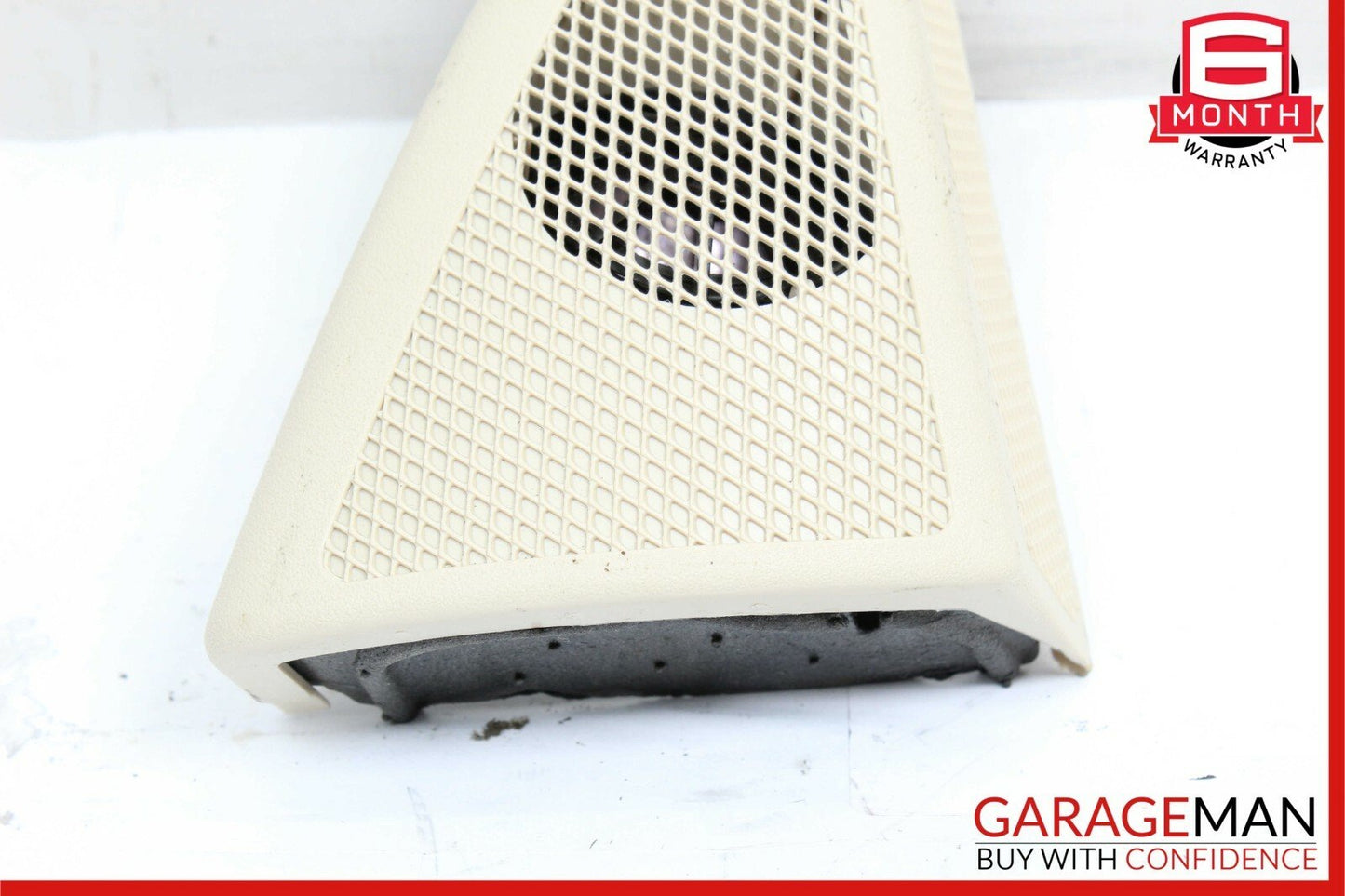 03-09 Mercedes W211 E320 E55 AMG Front Left Side Tweeter Speaker Cover Beige OEM