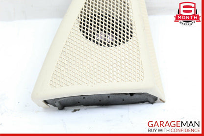 03-09 Mercedes W211 E320 E55 AMG Front Left Side Tweeter Speaker Cover Beige OEM