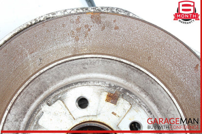 15-24 Porsche Macan 95B Rear Left Side Spindle Knuckle Wheel Hub w/ Rotor Disc
