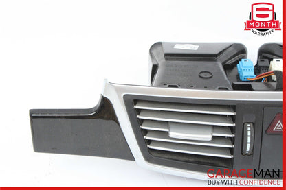 10-13 Mercedes W212 E400 Front Center Dash AC A/C Air Vent Grille Trim Assembly