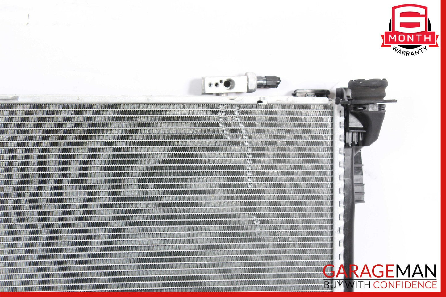 12-16 Mercedes R172 SLK350 Engine Cooling Radiator AC Condenser Assembly OEM