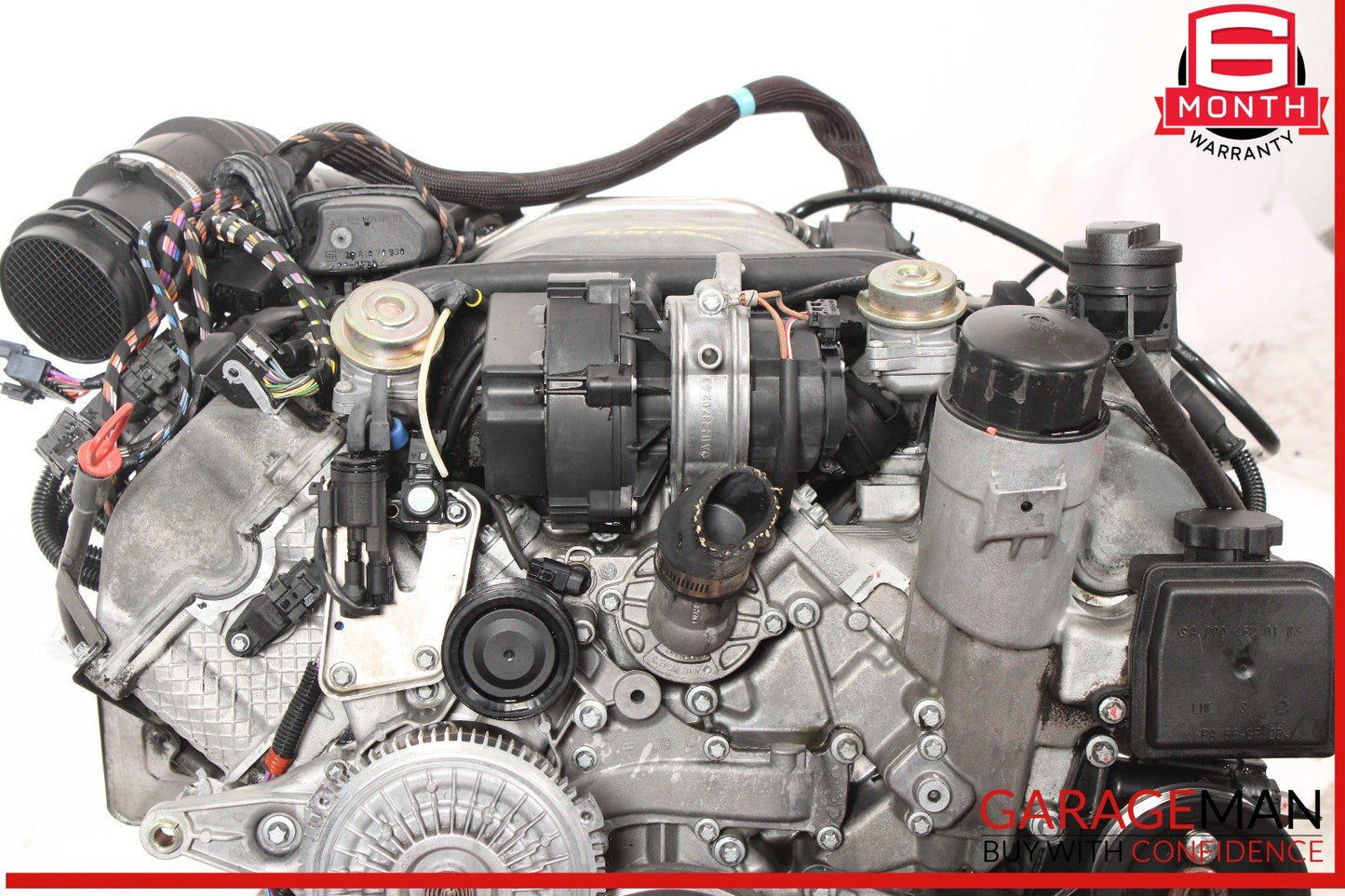 03-05 Mercedes W163 ML350 Engine Motor Block Assembly 3.7L V6 M112 OEM 177k