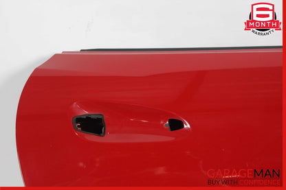 12-20 Mercedes R172 SLK250 SLK350 Front Right Side Exterior Door Shell Panel Red