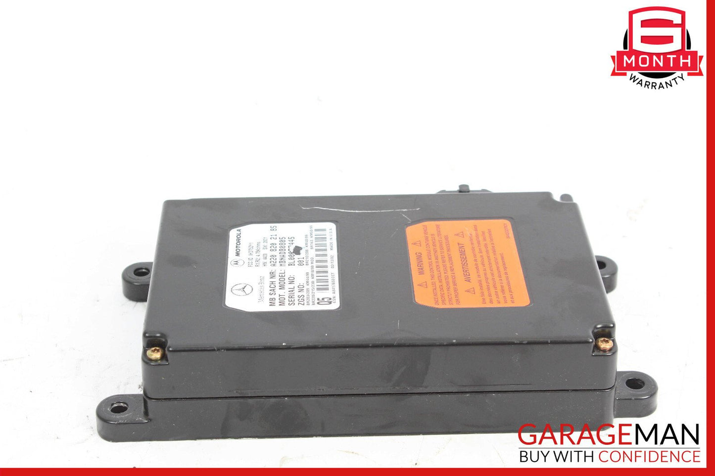 00-06 Mercedes W215 CL600 S500 Telephone Bluetooth Voice Control Module Unit OEM