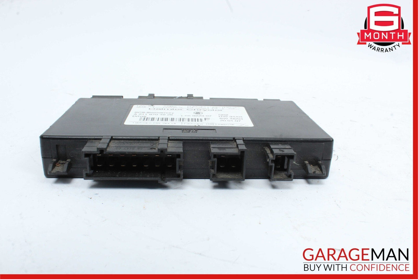 03-12 Mercedes W251 R350 CLS500 SLK280 Front Left Side Seat Control Module OEM